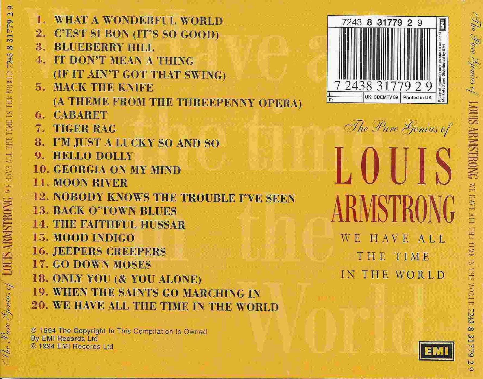 Back cover of CDEMTV 89